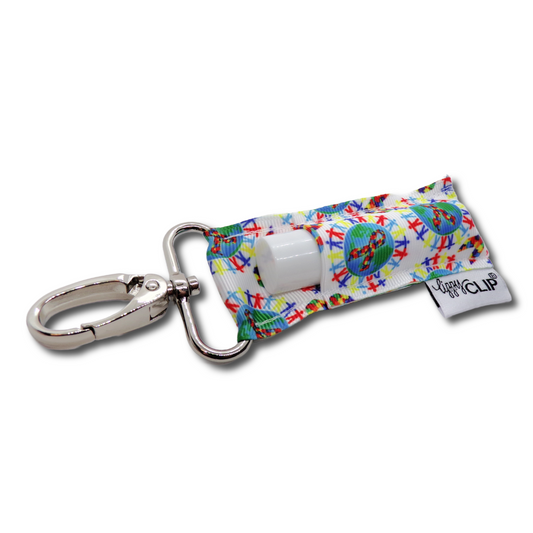 Autism Different Not Less LippyClip® Lip Balm Holder