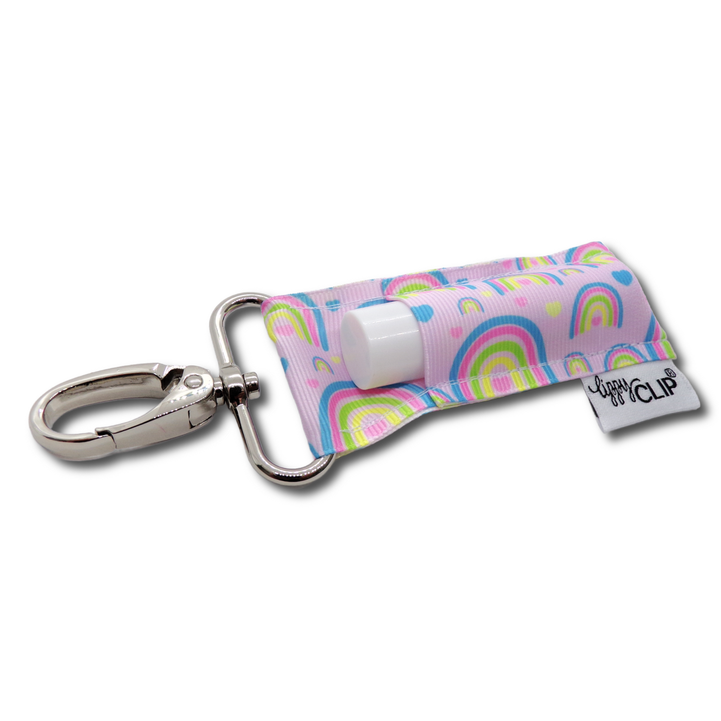 Pastel Rainbows LippyClip® Lip Balm Holder