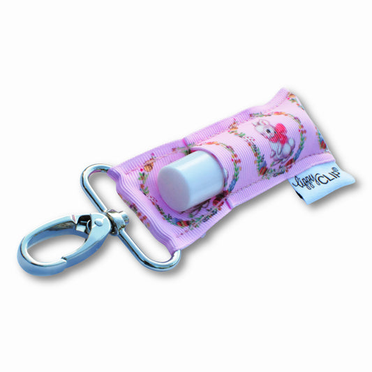 Hoppin' Down the Bunny Trail LippyClip® Lip Balm Holder