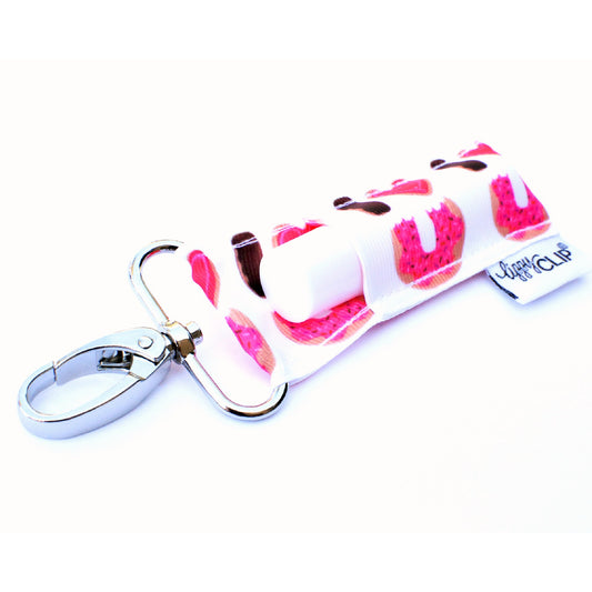 I Love You (And Donuts) LippyClip® Lip Balm Holder