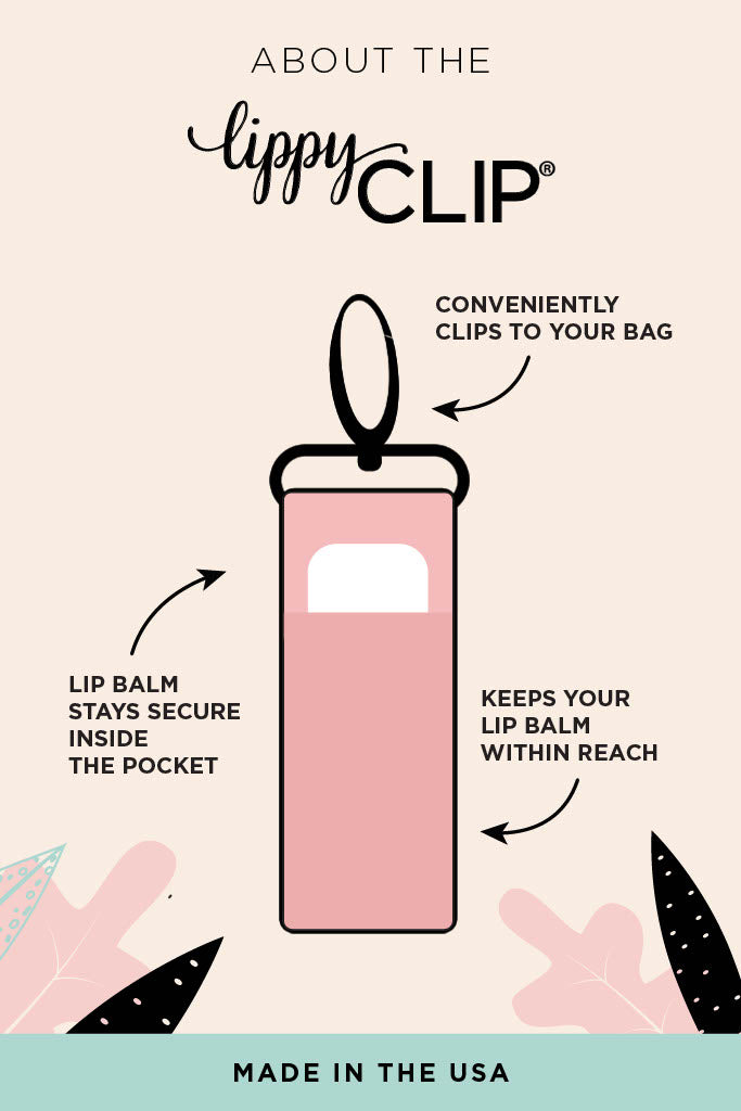 Hoppin' Down the Bunny Trail LippyClip® Lip Balm Holder