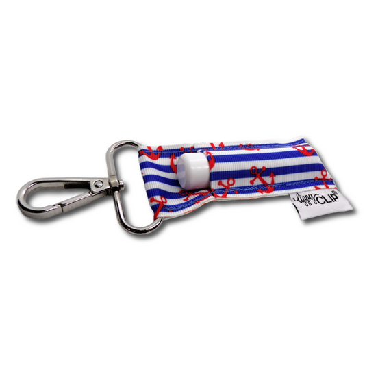 Anchors and Stripes LippyClip® - Economy Hardware + No Packaging