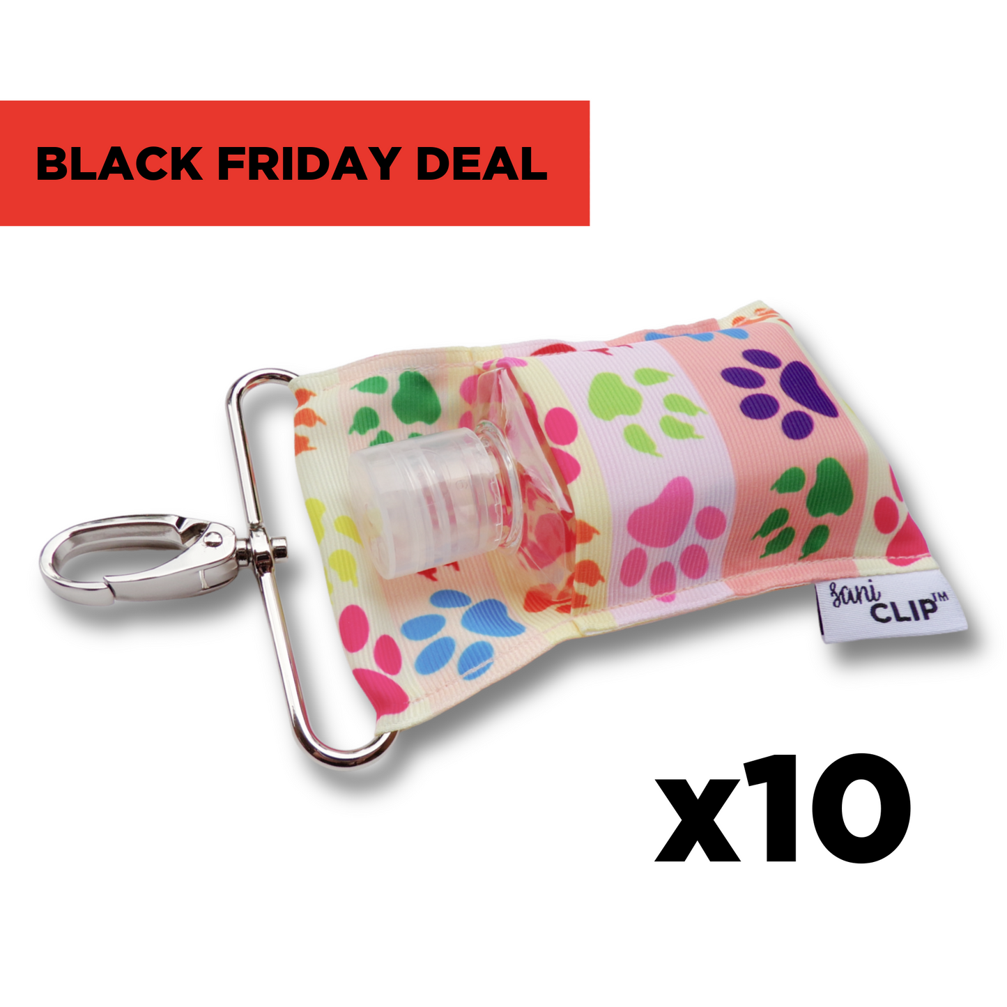 DISCOUNTED BULK ORDER:  SaniClip Hand Sanitizer Holder