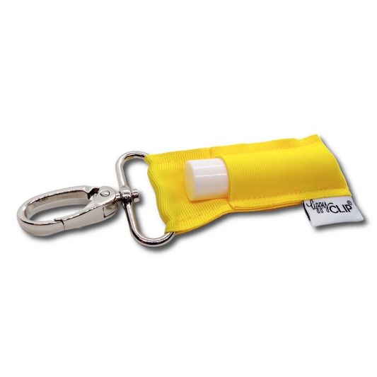 CLASSIC: Sunshine Yellow LippyClip® Lip Balm Holder