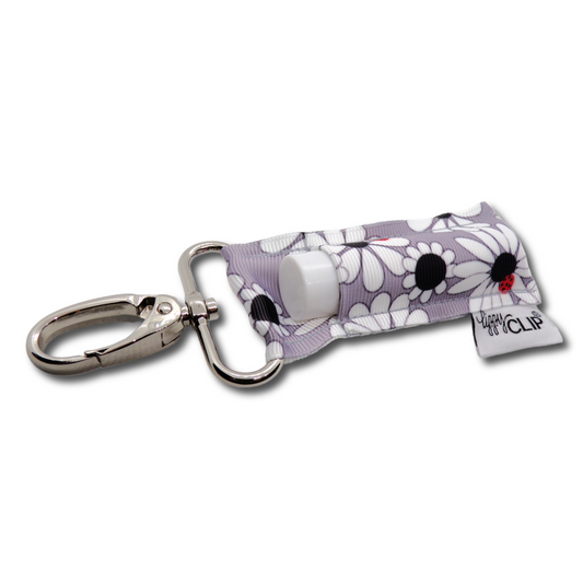 Daisies and Ladybugs LippyClip® Lip Balm Holder