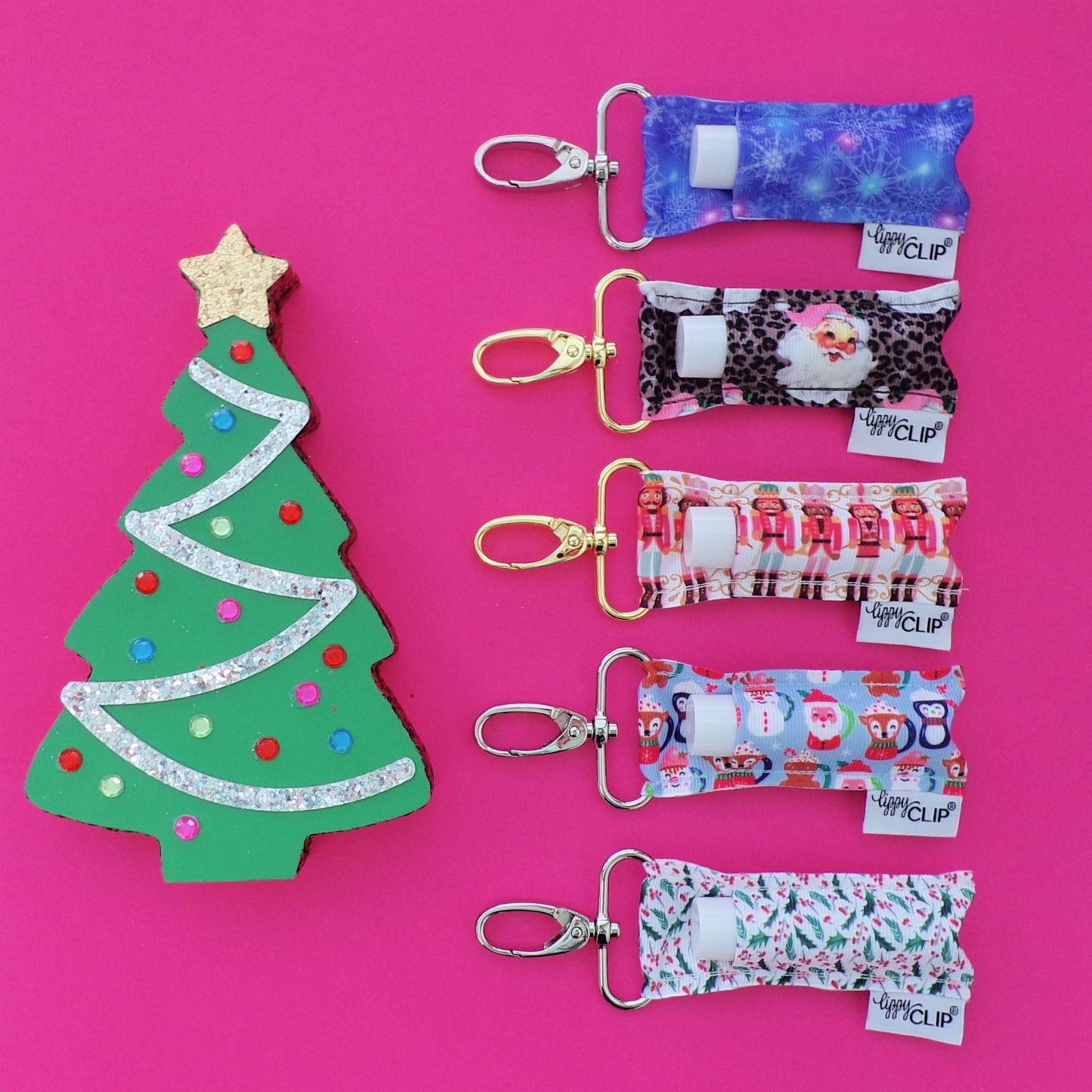 Nutcrackers LippyClip® Lip Balm Holder