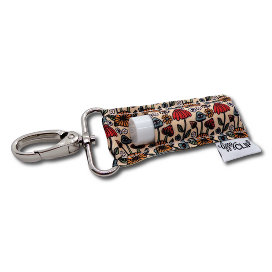 Fall Mushrooms LippyClip® Lip Balm Holder