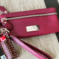 Gold Dots on Burgundy LippyClip® Lip Balm Holder