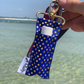 Gold Dots on Royal LippyClip® Lip Balm Holder