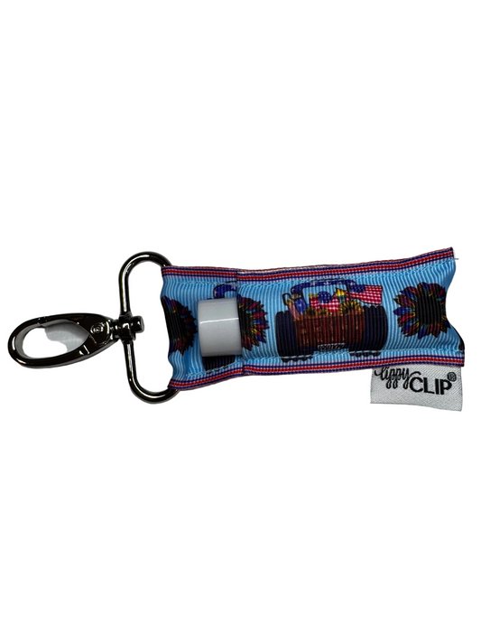 Patriotic Jeep LippyClip® Lip Balm Holder