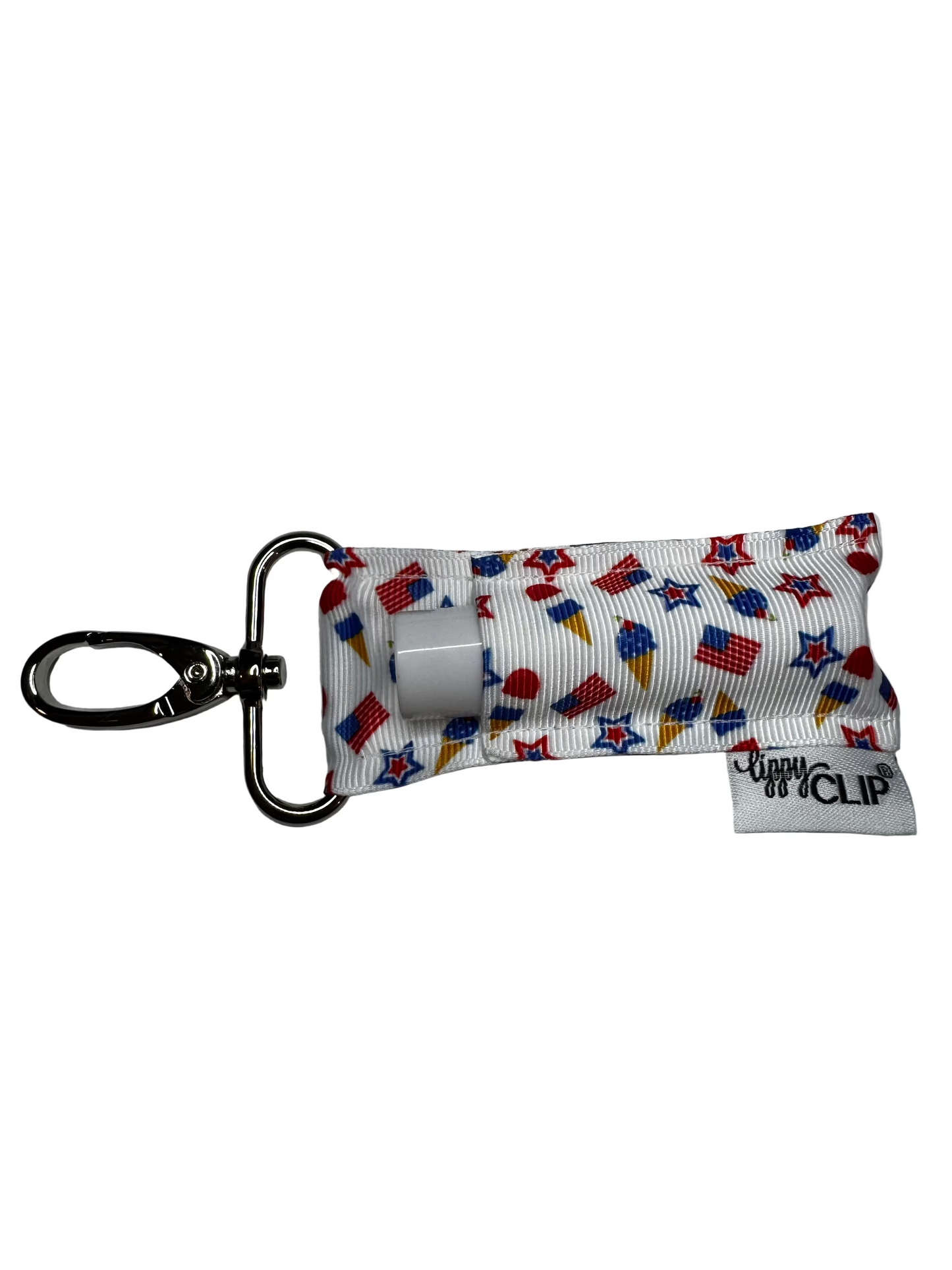 Flags and Ice Cream LippyClip® Lip Balm Holder