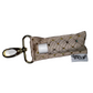 Gold Lattice on Taupe LippyClip®