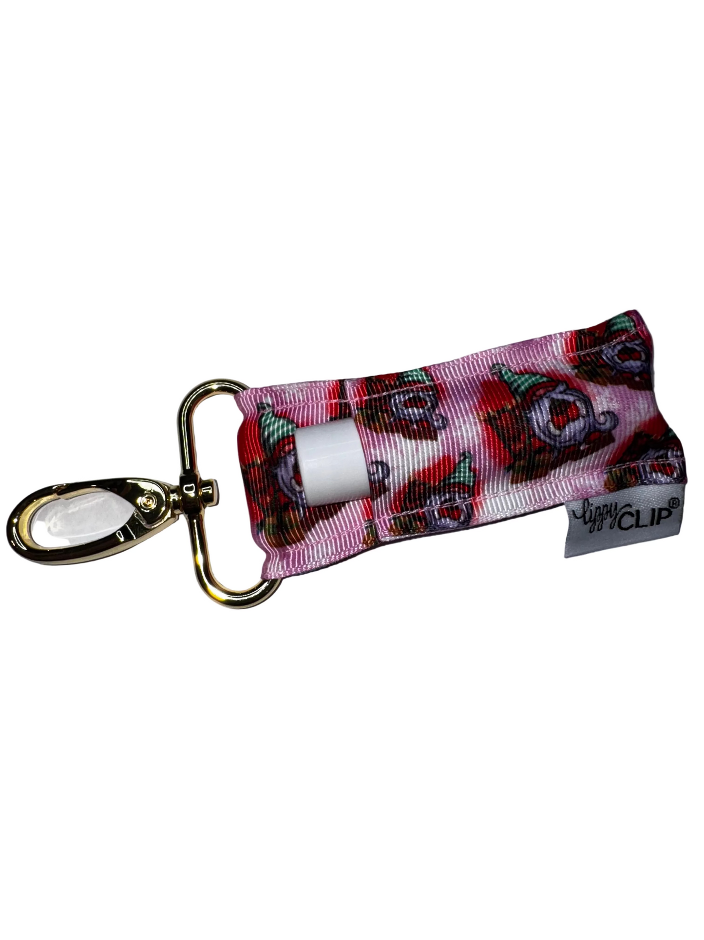Santa's Helper Gnome LippyClip® Lip Balm Holder