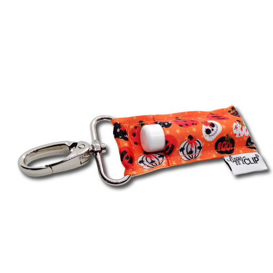 Jack-O-Lanterns LippyClip® Lip Balm Holder