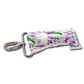 Lavender Floral LippyClip KISS for larger lip balms, essential oil rollers, etc.