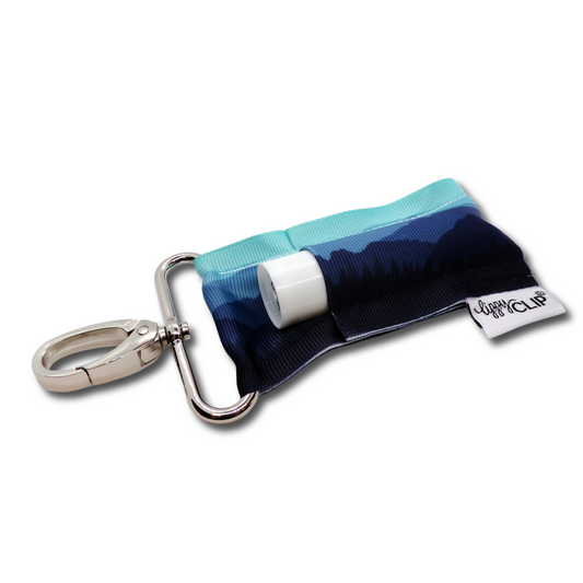 Mountains LippyClip KISS for larger lip balms, essential oil rollers, etc.