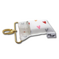 Muted Hearts SaniClip Hand Sanitizer Holder - made to order