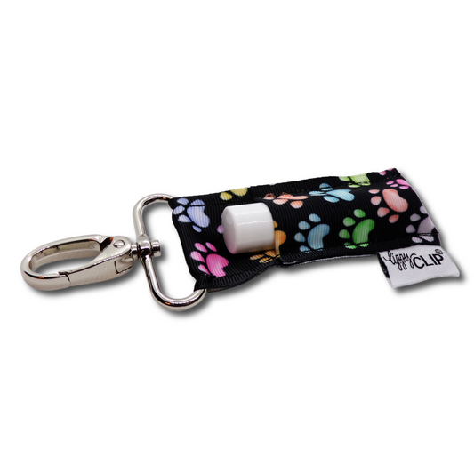 Paw Prints LippyClip® Lip Balm Holder