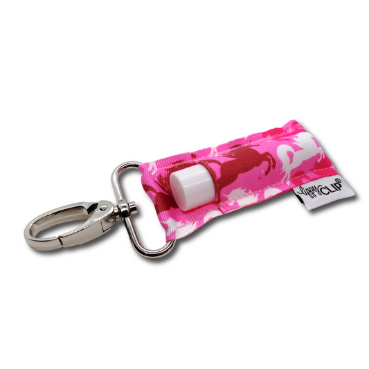 Pink Unicorn LippyClip® Lip Balm Holder