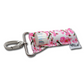 Pink Cherry Blossoms LippyClip KISS for larger lip balms, essential oil rollers, etc.