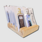 Square Wooden Slotted Display