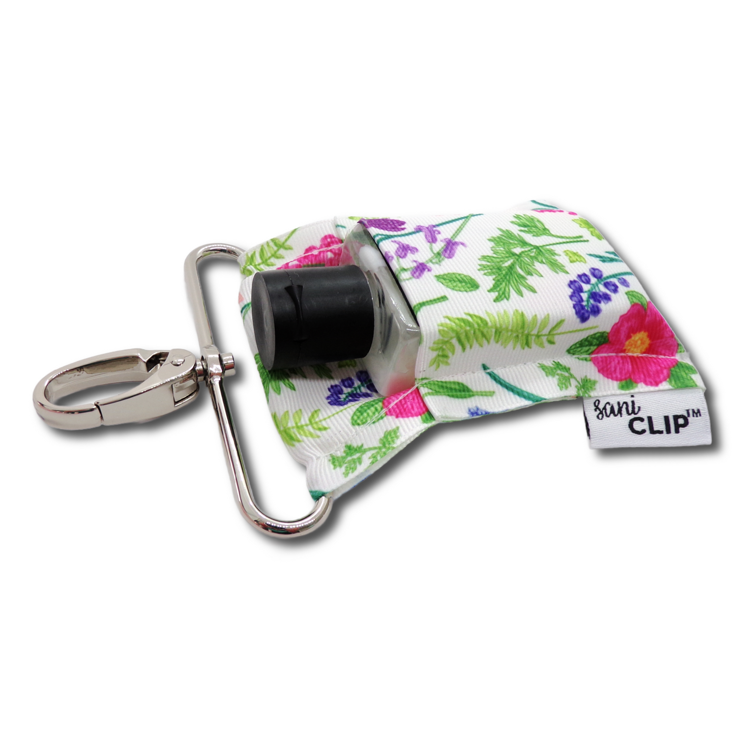 Wildflowers SaniClip Hand Sanitizer Holder