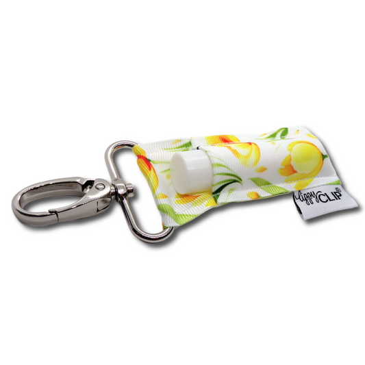 Yellow Tulips LippyClip® Lip Balm Holder