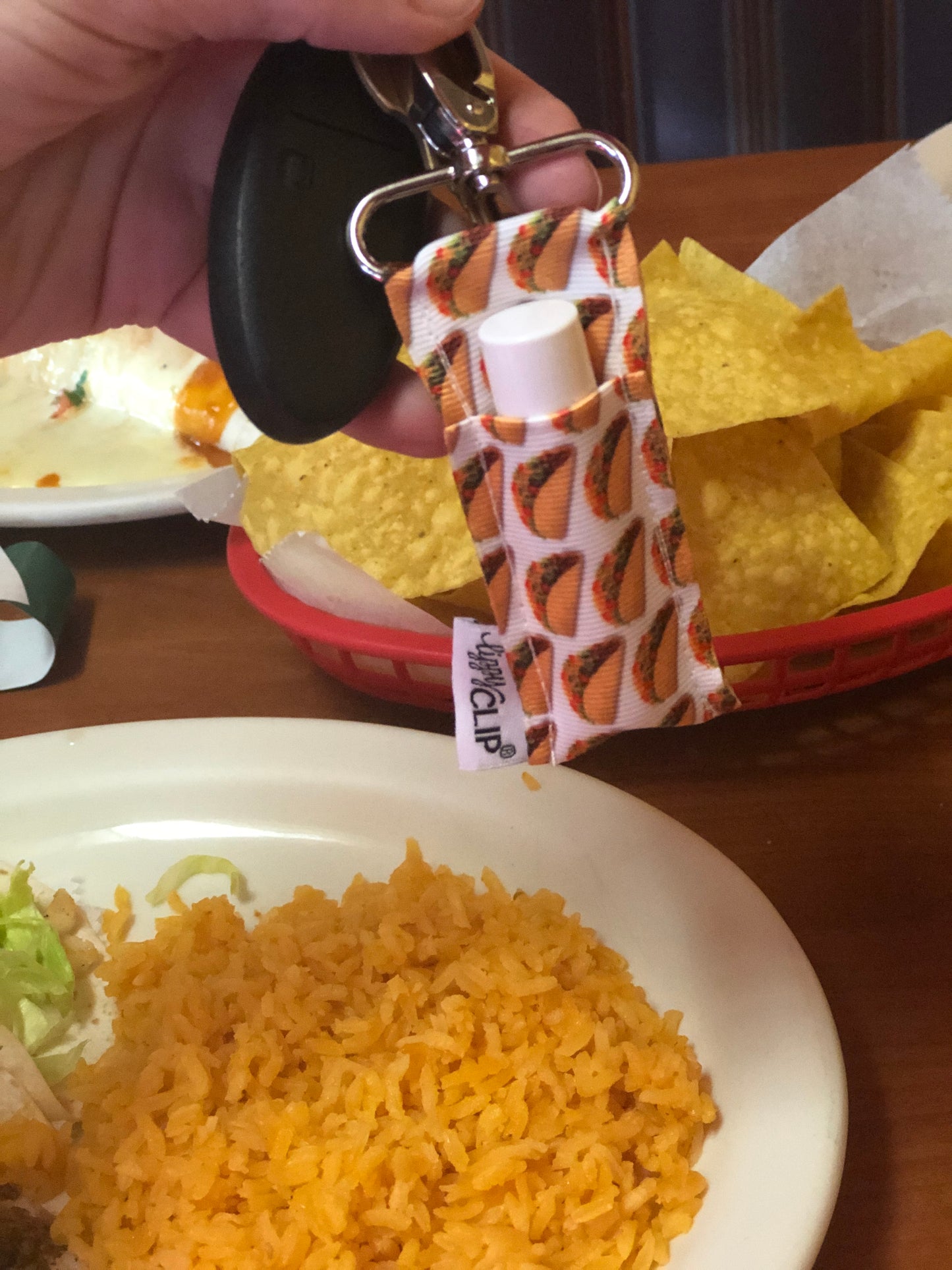 Tacos LippyClip® Lip Balm Holder